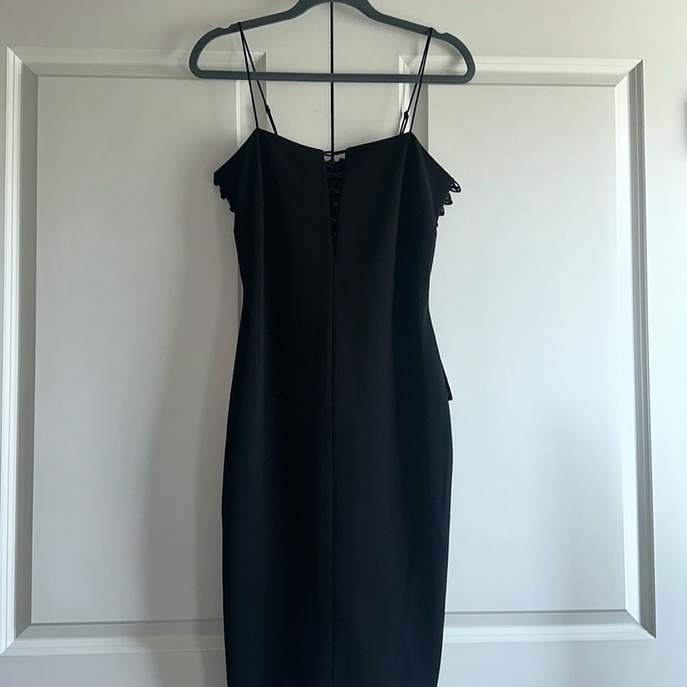 Express black midi dress. Size M. NWT.